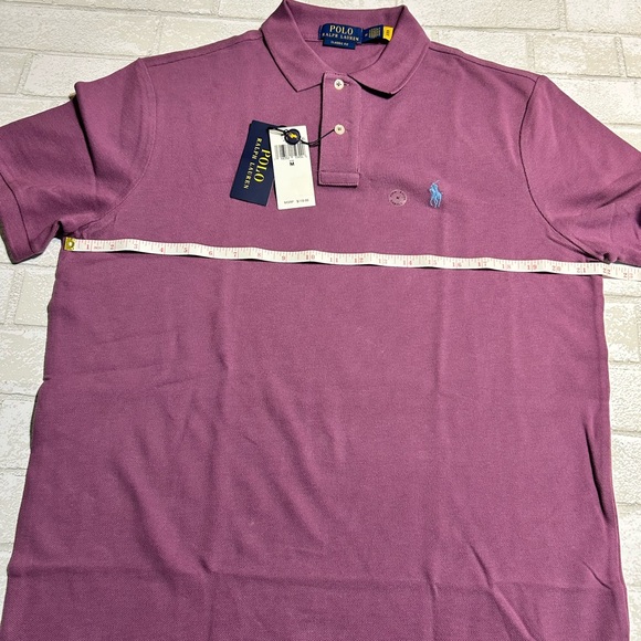 Ralph Lauren Men's Polo Shirt in Rich Purple - Picture 5 of 6